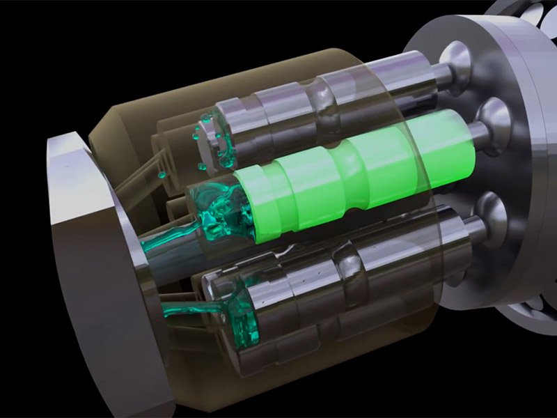 产品建模公司轴向柱塞泵三维建模案例-高维动画